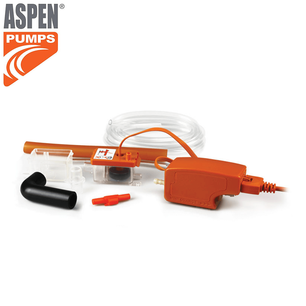 Pompa de condens Aspen Mini Orange, pentru aer conditionat, debit 12 L/h, Hmax 10 m, FP2212